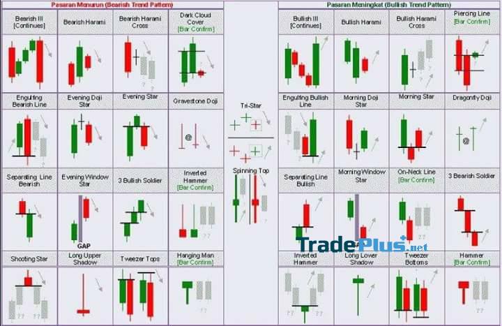 Biểu đồ nến Nhật là gì Cách xem biểu đồ nến và mô hình nến cơ bản  Trader  Plus